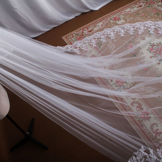 Lace Wedding Veil WV208