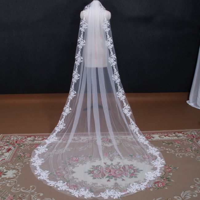 Lace Wedding Veil WV206