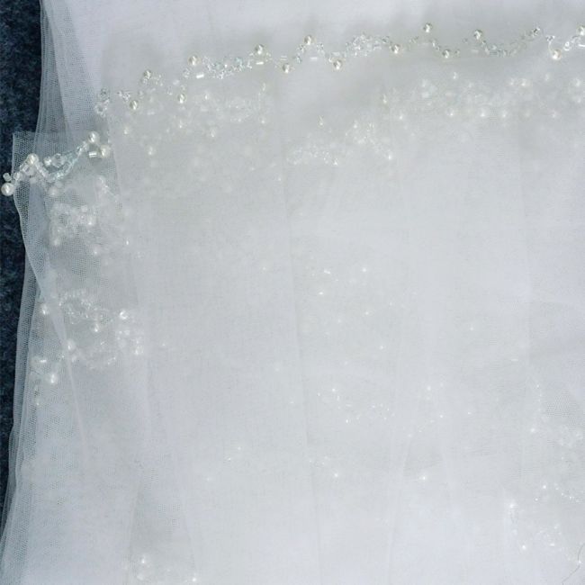 Beading Wedding Veil WV183
