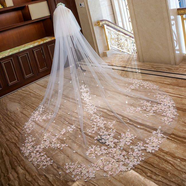 Lace Wedding Veil WV240