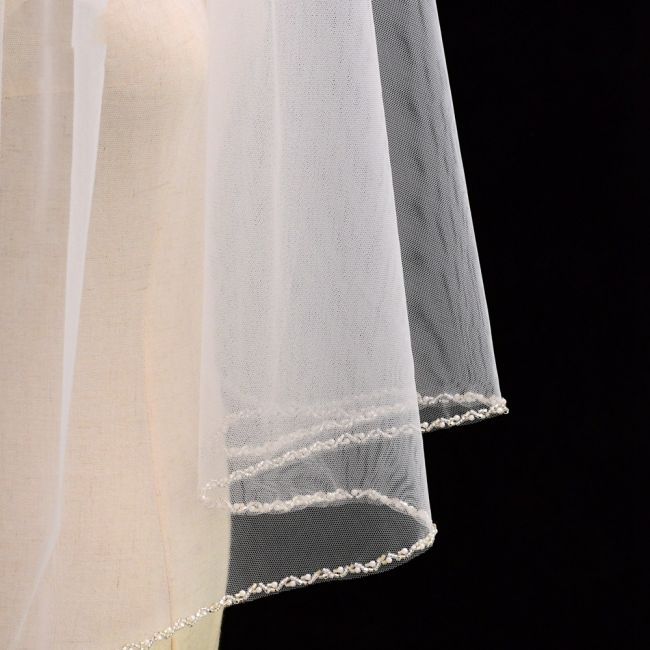 Beading Wedding Veil WV182