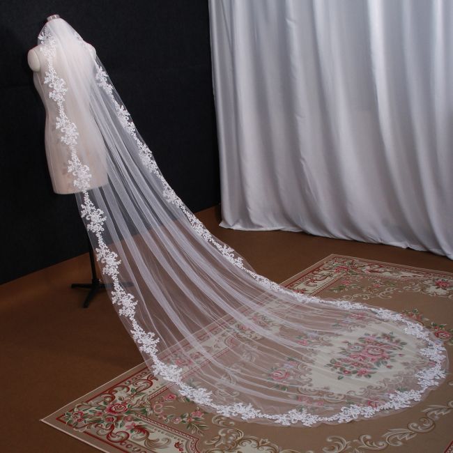 Lace Wedding Veil WV206