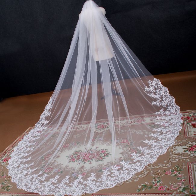 Lace Wedding Veil WV208