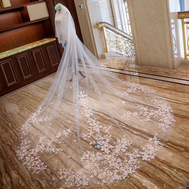 Lace Wedding Veil WV240