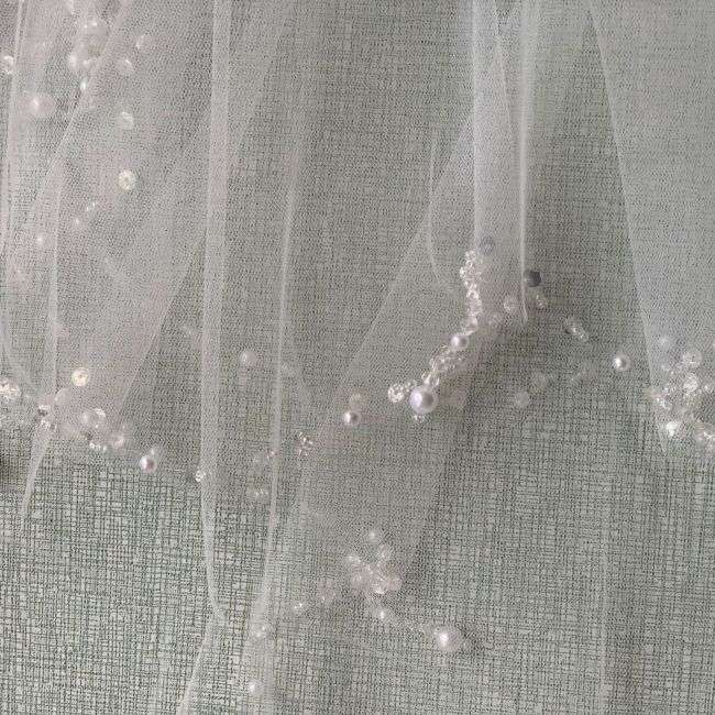 Beading Wedding Veil WV185