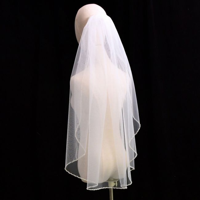 Beading Wedding Veil WV182