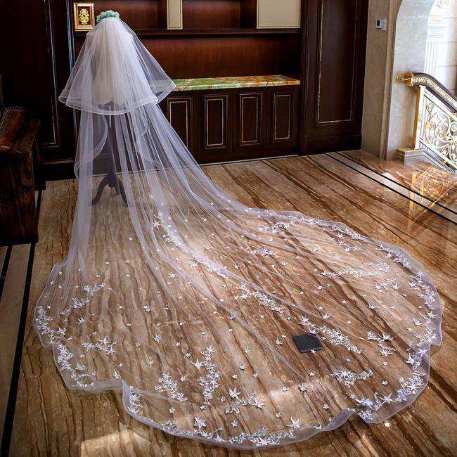 Lace Wedding Veil WV228