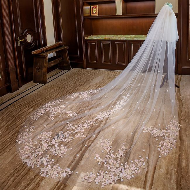 Lace Wedding Veil WV240
