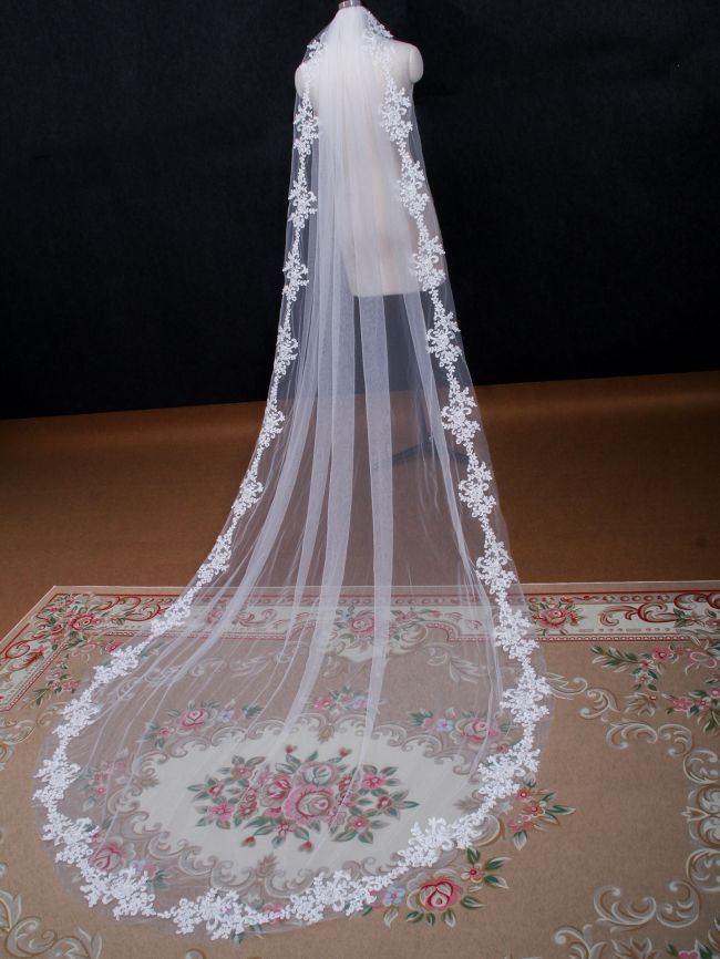 Lace Wedding Veil WV206