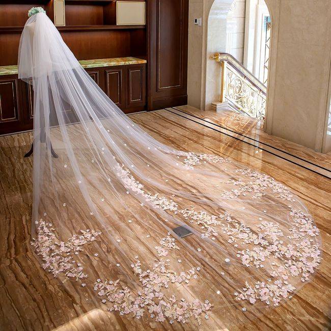 Lace Wedding Veil WV240