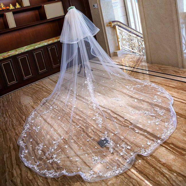 Lace Wedding Veil WV228