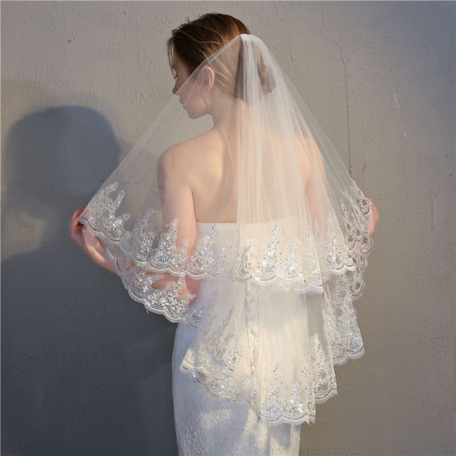 Lace Wedding Veil WV249