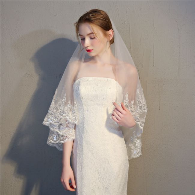 Lace Wedding Veil WV249