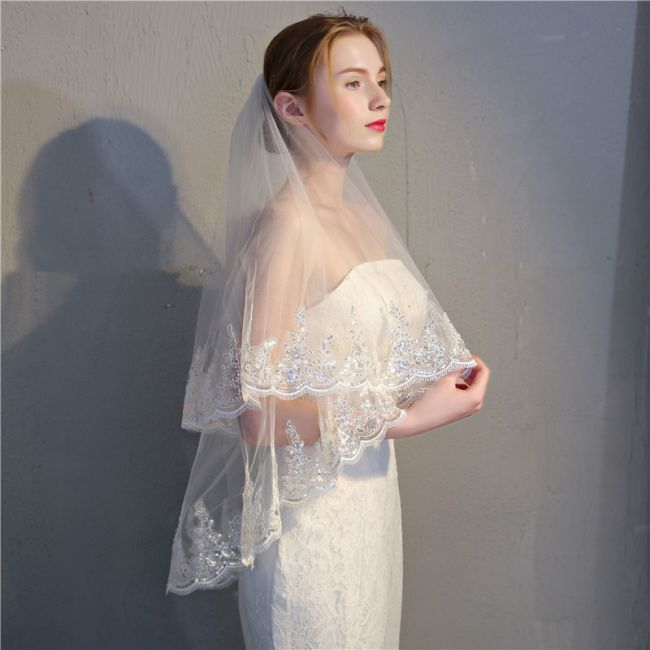 Lace Wedding Veil WV249