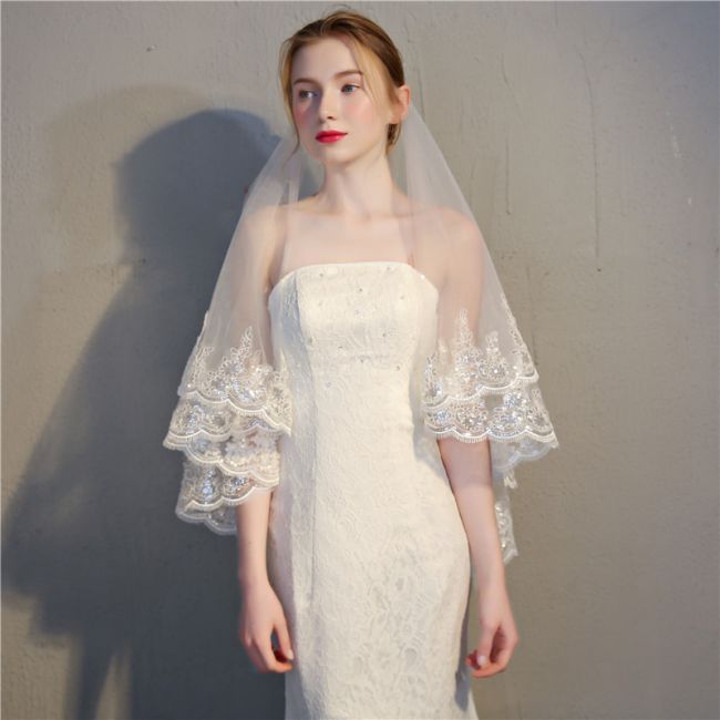 Lace Wedding Veil WV249