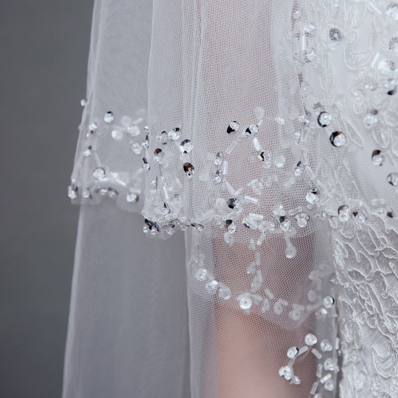 Beading Wedding Veil