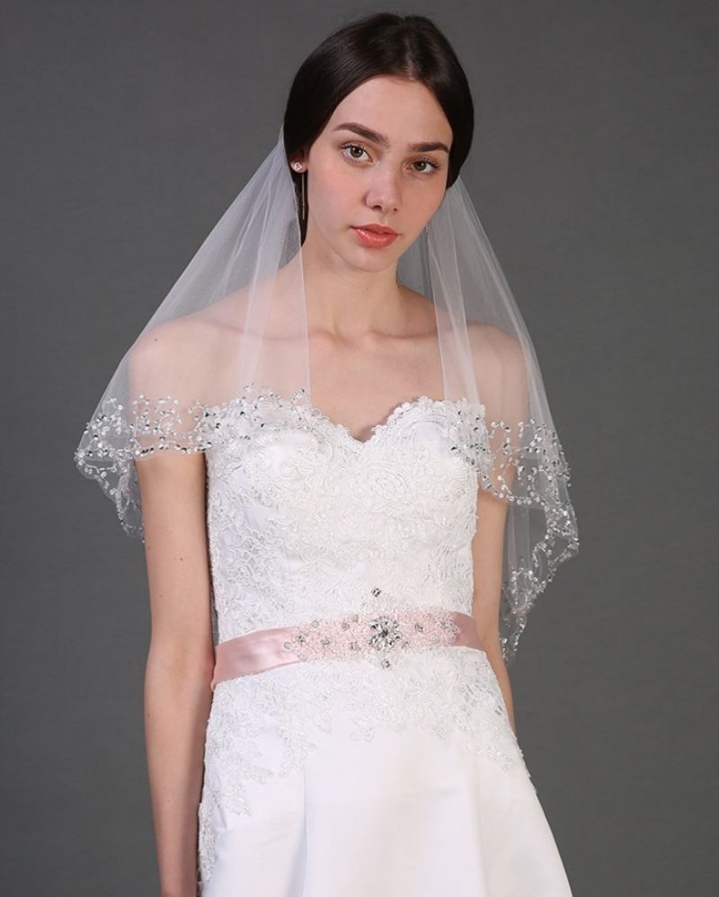Beading Wedding Veil