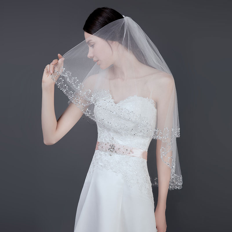 Beading Wedding Veil