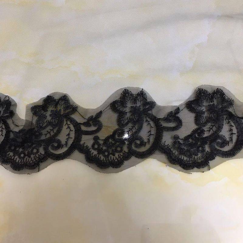 Black Wedding Veil WV296