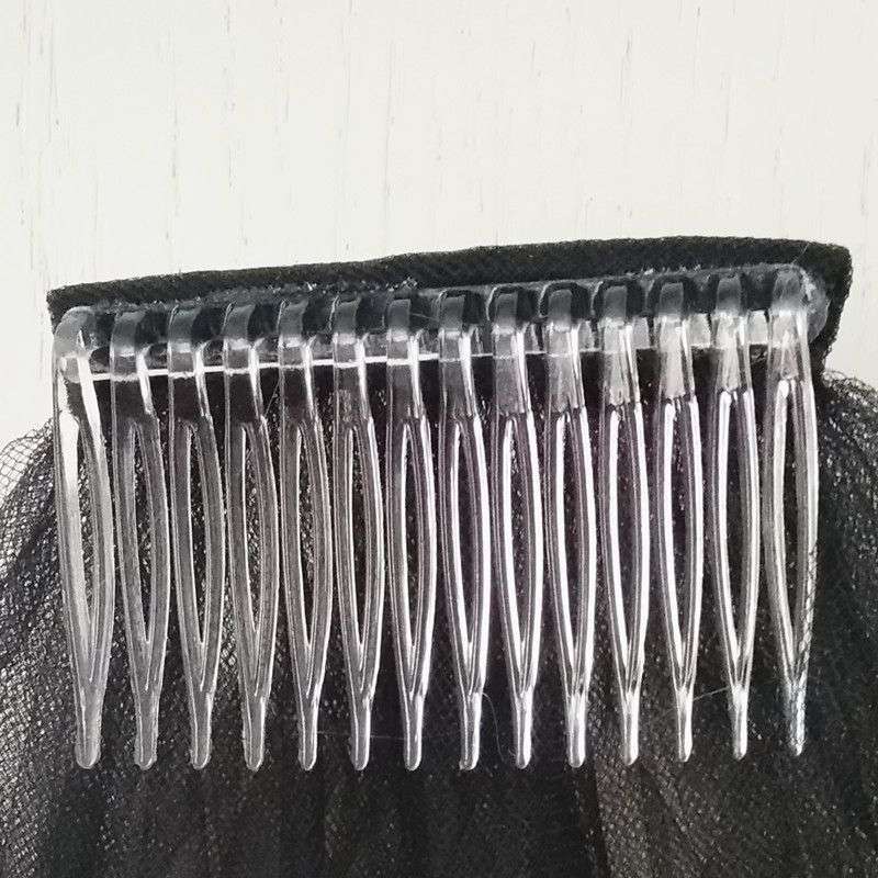 Black Wedding Veil WV331