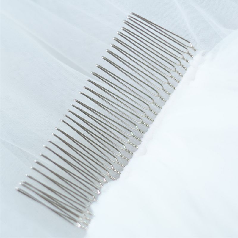 3D Floral Bridal Veil WV362