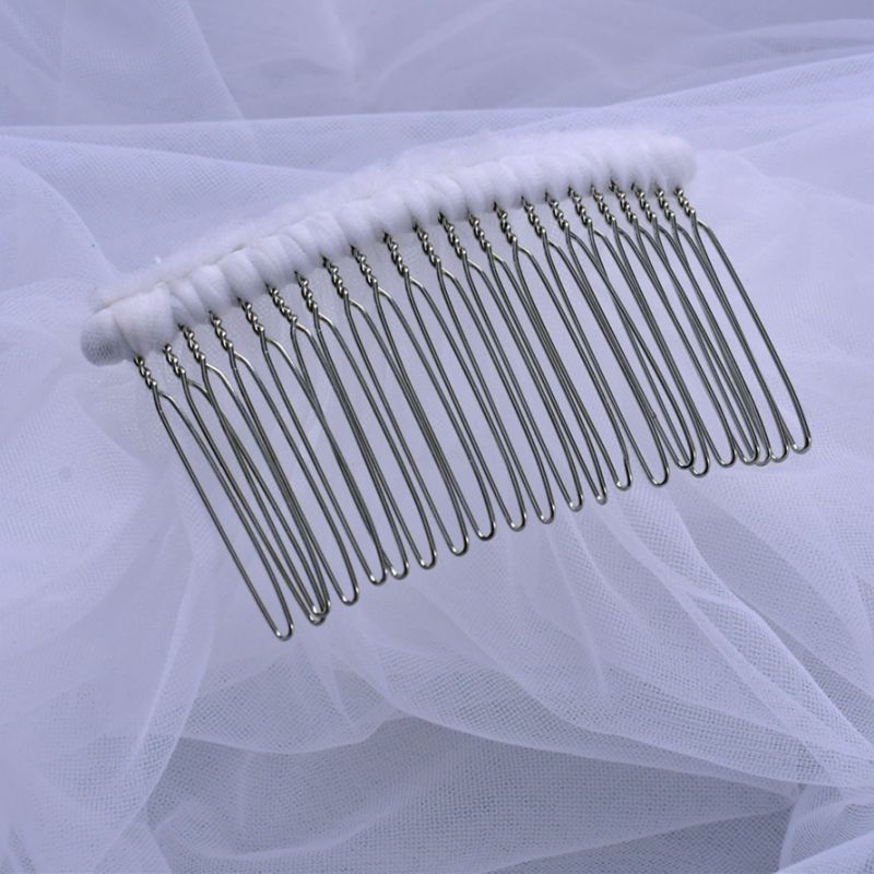 3D Floral Bridal Veil WV383