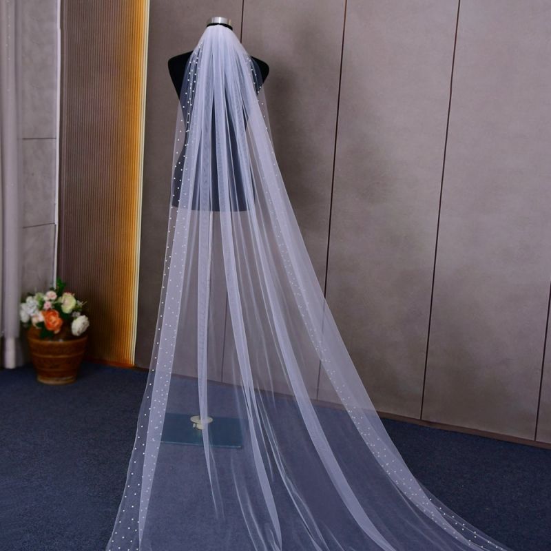 Pearls Bridal Veil WV477