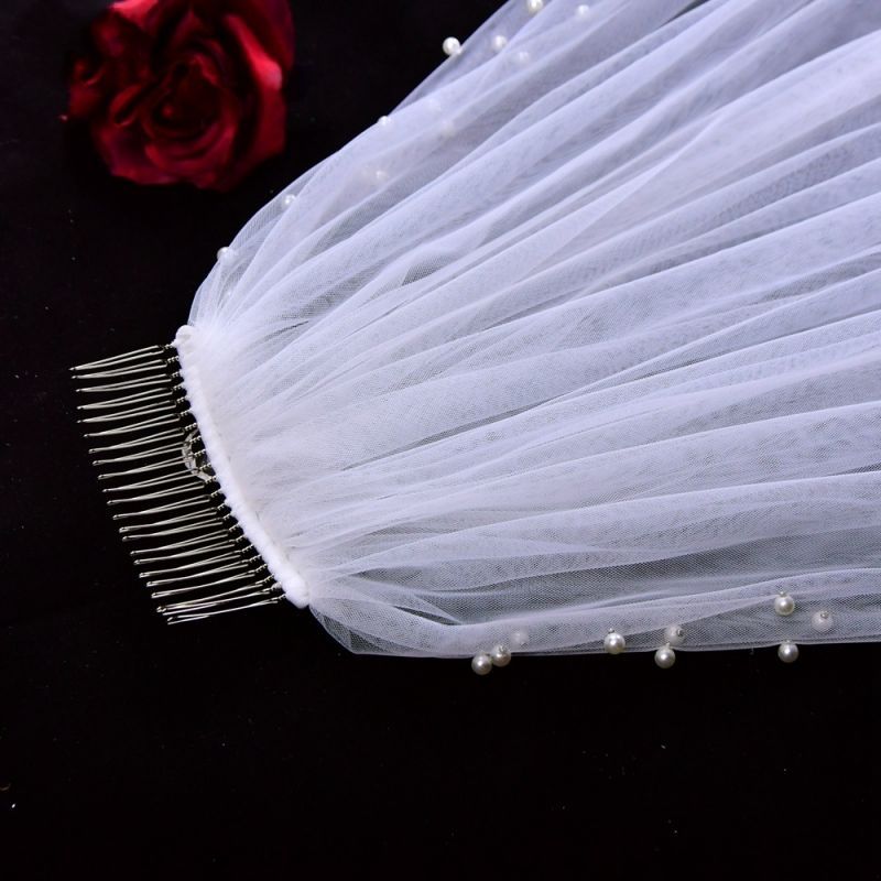 Pearls Bridal Veil WV477