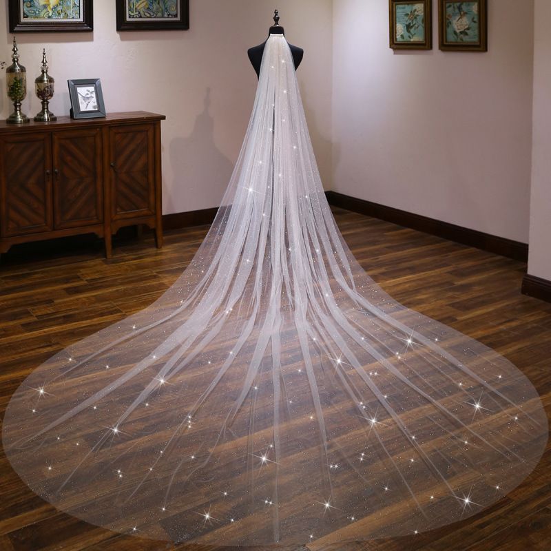 Glittering Wedding Veil