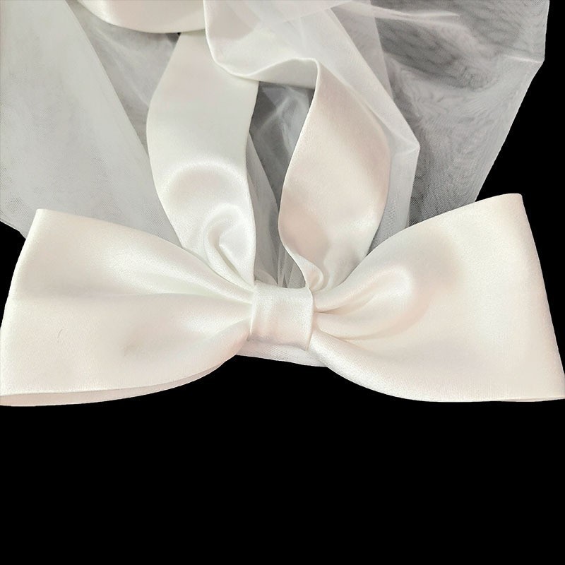 Bow Knot Bridal Veil WV552
