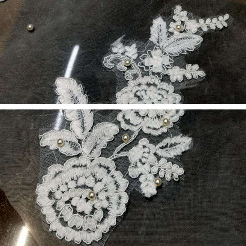 Lace Bridal Veil WV563