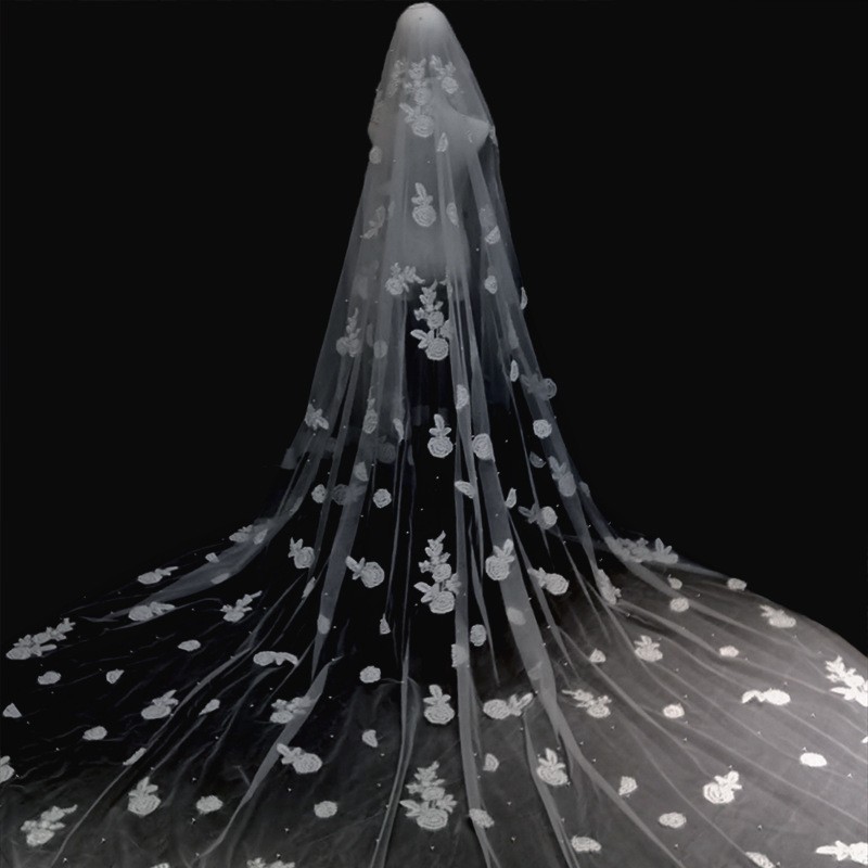 Lace Bridal Veil WV563