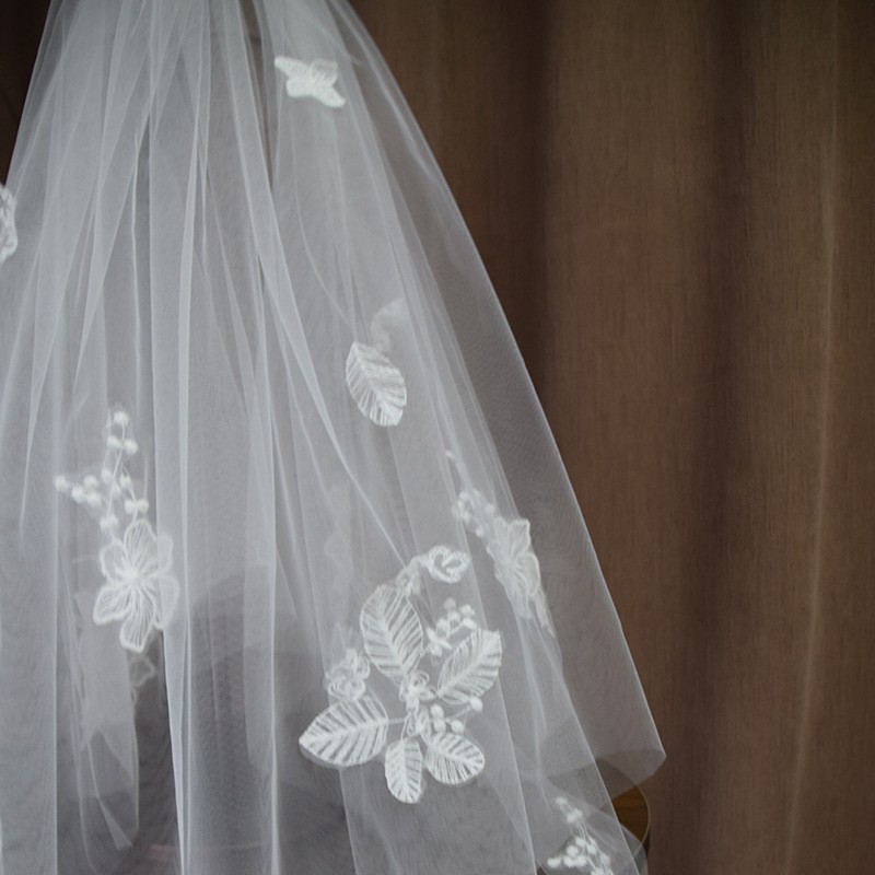 Lace Bridal Veil WV577