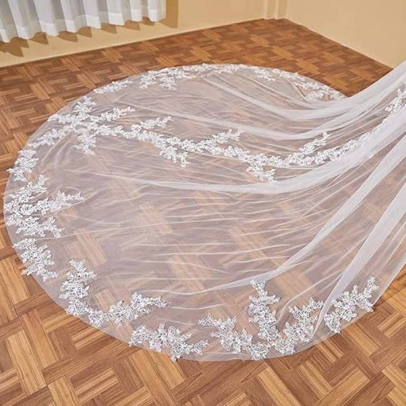 Lace Bridal Veil WV583