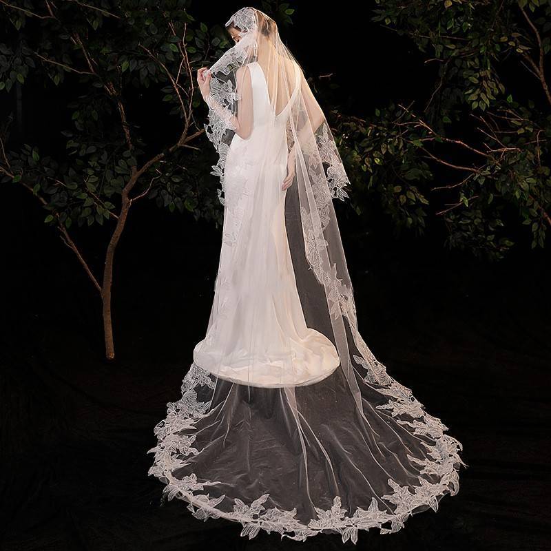 Lace Bridal Veil WV592