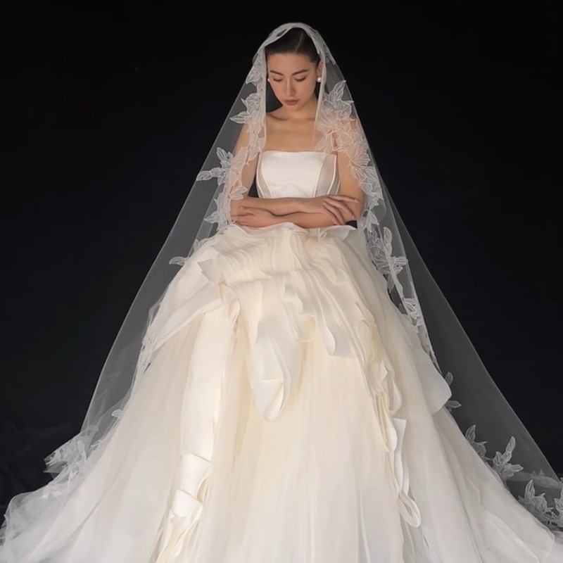 Lace Bridal Veil WV592