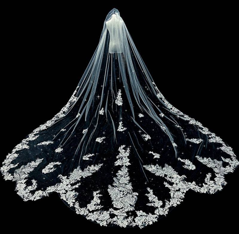 Lace Bridal Veil WV594