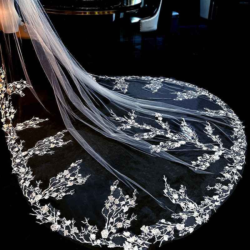 Lace Bridal Veil WV601
