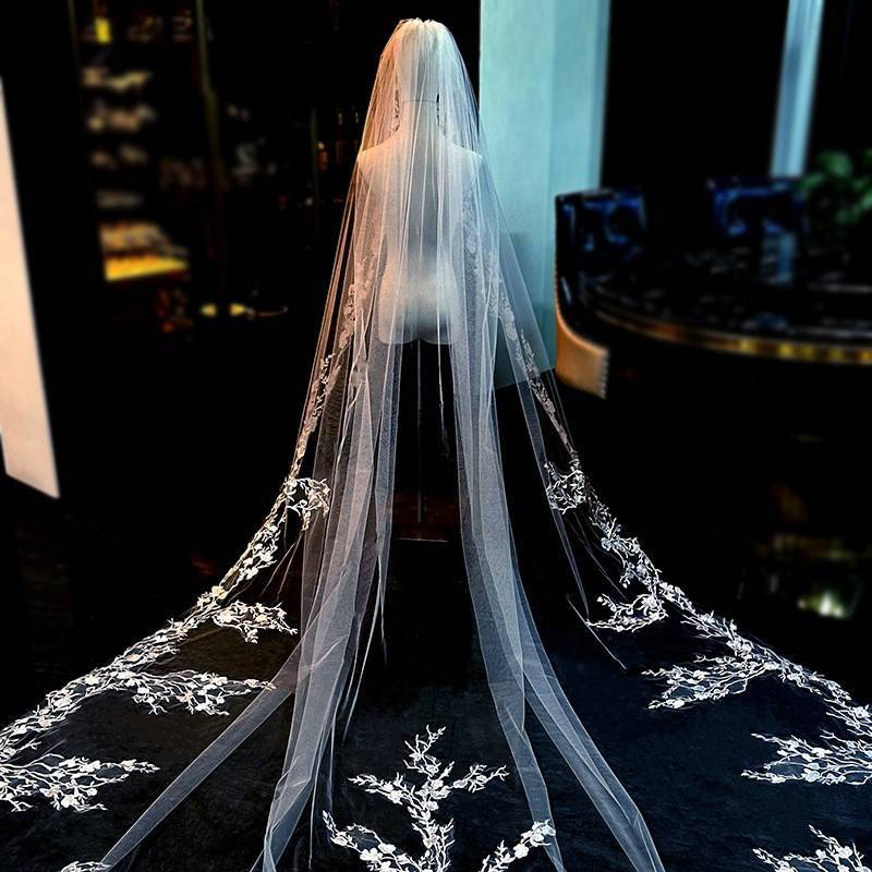 Lace Bridal Veil WV601