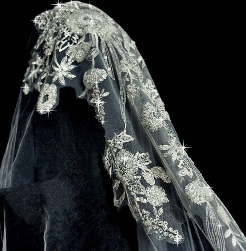 Lace Bridal Veil WV599