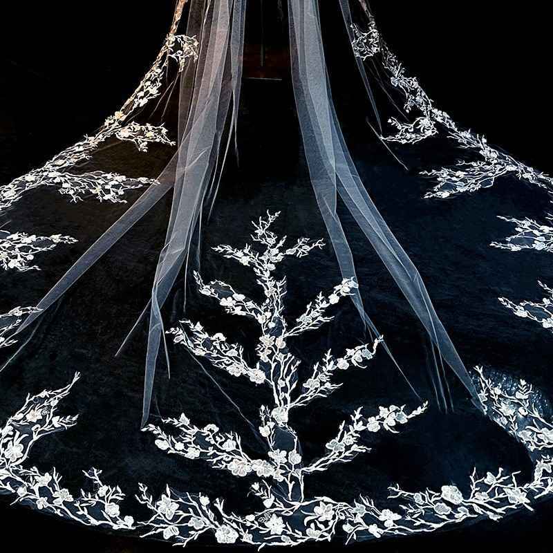 Lace Bridal Veil WV601