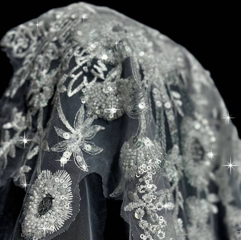 Lace Bridal Veil WV599