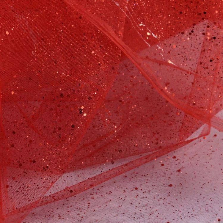 1 Yard Glittering Sequin Lace Material Fabric HS002