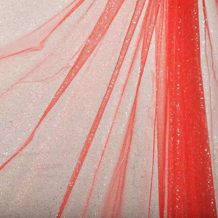 1 Yard Glittering Sequin Lace Material Fabric HS006