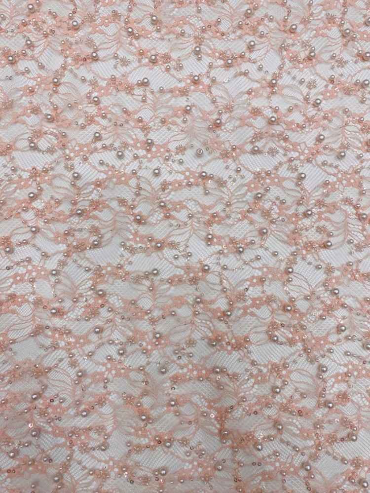 1 Yard 5 Yards Multi-Color Sequined Beaded Embroidered Lace Material Fabric TDD387