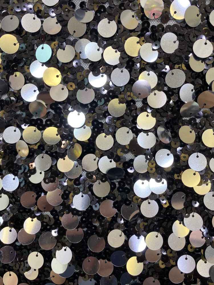 1 Yard 5 Yards Multi-Color Sequined Beaded Embroidered Lace Material Fabric TDD406
