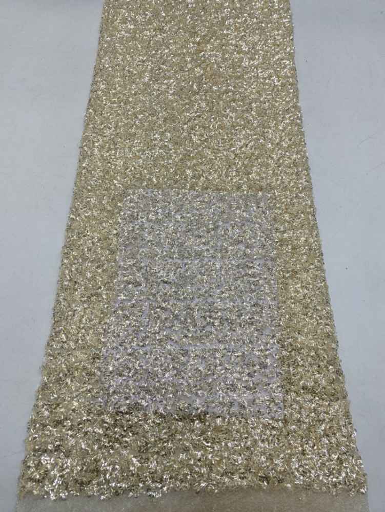 1 Yard 5 Yards Multi-Color Sequined Beaded Embroidered Lace Material Fabric TDD410