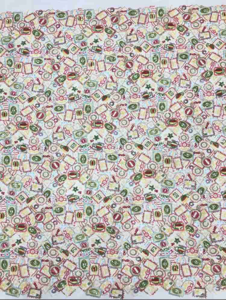1 Yard 5 Yards Multi-Color Sequined Beaded Embroidered Lace Material Fabric TDD448