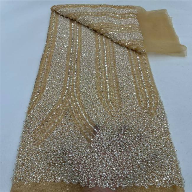 5 Yards Multi-Color Colorful Rainbow Sequined Beaded Embroidered 3D Floral Lace Material Fabric JLT039