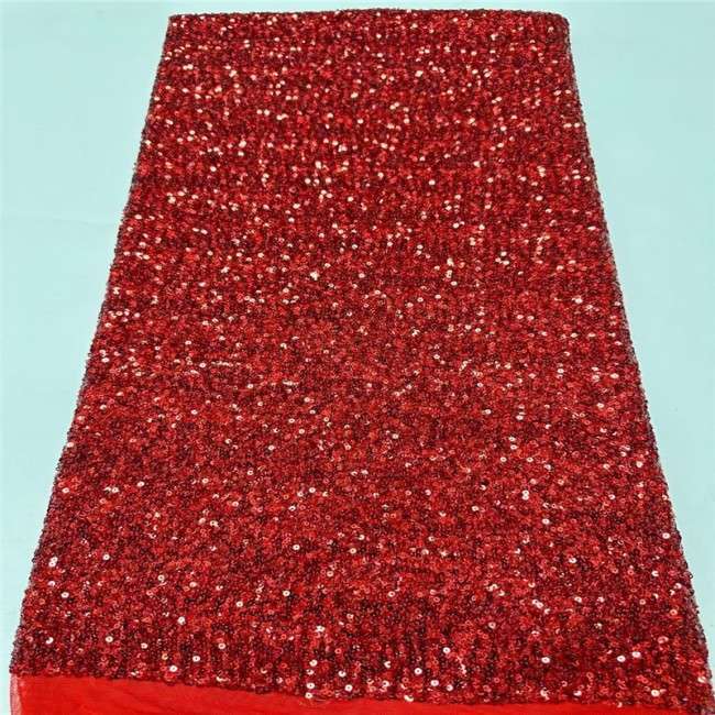 5 Yards Multi-Color Colorful Rainbow Sequined Beaded Embroidered 3D Floral Lace Material Fabric JLT049